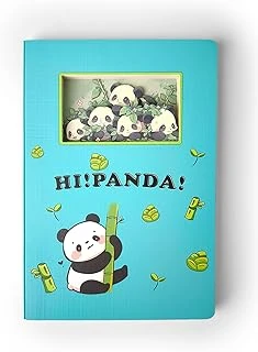 Ecrou 3D Hi Panda Temalı Defter ürün görseli 1