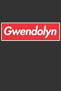 Gwendolyn: Gwendolyn Planner Calendar Notebook Journal, Personal Named Firstname Or Surname For Someone Called Gwendolyn For Christmas Or Birthdays ... Personolised Custom Name Gift For Gwendolyn ürün görseli 1