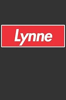 Lynne: Lynne Planner Calendar Notebook Journal, Personal Named Firstname Or Surname For Someone Called Lynne For Christmas Or Birthdays This Makes The Perfect Personolised Custom Name Gift For Lynne ürün görseli 1
