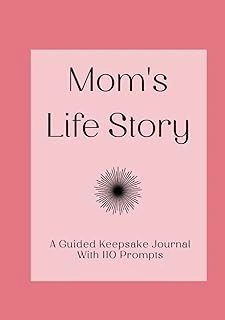 Independently Published Mom’S Life Story: A Guided Keepsake Journal With 110 Prompts: An Ideal Gift For Mother’S Day, Christmas, And Birthdays ürün görseli 1