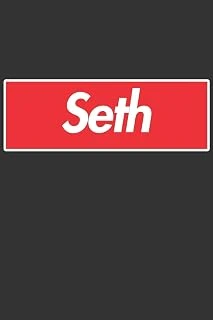 Seth: Seth Planner Calendar Notebook Journal, Personal Named Firstname Or Surname For Someone Called Seth For Christmas Or Birthdays This Makes The Perfect Personolised Custom Name Gift For Seth ürün görseli 1