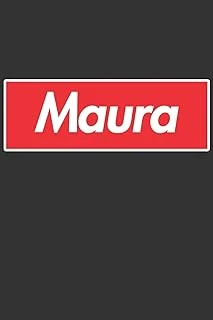 Maura: Maura Planner Calendar Notebook Journal, Personal Named Firstname Or Surname For Someone Called Maura For Christmas Or Birthdays This Makes The Perfect Personolised Custom Name Gift For Maura ürün görseli 1