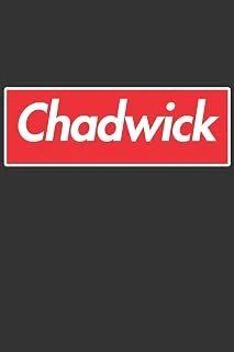 Chadwick: Chadwick Planner Calendar Notebook Journal, Personal Named Firstname Or Surname For Someone Called Chadwick For Christmas Or Birthdays This ... Personolised Custom Name Gift For Chadwick ürün görseli 1