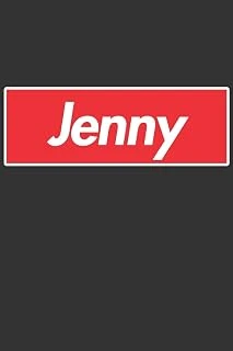 Jenny: Jenny Planner Calendar Notebook Journal, Personal Named Firstname Or Surname For Someone Called Jenny For Christmas Or Birthdays This Makes The Perfect Personolised Custom Name Gift For Jenny ürün görseli 1