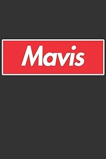 Mavis: Mavis Planner Calendar Notebook Journal, Personal Named Firstname Or Surname For Someone Called Mavis For Christmas Or Birthdays This Makes The Perfect Personolised Custom Name Gift For Mavis ürün görseli 1