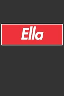 Ella: Ella Planner Calendar Notebook Journal, Personal Named Firstname Or Surname For Someone Called Ella For Christmas Or Birthdays This Makes The Perfect Personolised Custom Name Gift For Ella ürün görseli 1
