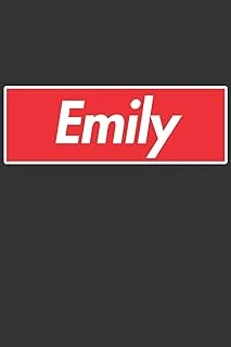 Emily: Emily Planner Calendar Notebook Journal, Personal Named Firstname Or Surname For Someone Called Emily For Christmas Or Birthdays This Makes The Perfect Personolised Custom Name Gift For Emily ürün görseli 1