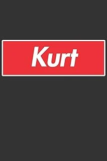 Kurt: Kurt Planner Calendar Notebook Journal, Personal Named Firstname Or Surname For Someone Called Kurt For Christmas Or Birthdays This Makes The Perfect Personolised Custom Name Gift For Kurt ürün görseli 1
