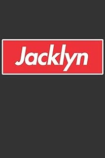Jacklyn: Jacklyn Planner Calendar Notebook Journal, Personal Named Firstname Or Surname For Someone Called Jacklyn For Christmas Or Birthdays This ... Personolised Custom Name Gift For Jacklyn ürün görseli 1