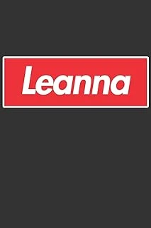 Leanna: Leanna Planner Calendar Notebook Journal, Personal Named Firstname Or Surname For Someone Called Leanna For Christmas Or Birthdays This Makes ... Personolised Custom Name Gift For Leanna ürün görseli 1