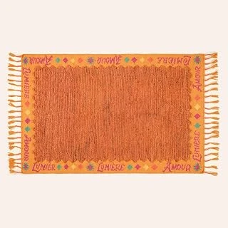 Tohana Saçaklı Jüt Kilim 120X180 Cm Tarçın ürün görseli 1