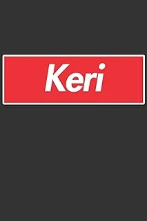 Keri: Keri Planner Calendar Notebook Journal, Personal Named Firstname Or Surname For Someone Called Keri For Christmas Or Birthdays This Makes The Perfect Personolised Custom Name Gift For Keri ürün görseli 1