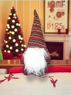 Yenigeldi 1 Adet 50 Cm Gnome Yılbaşı Noel Şans Cücesi Süs Dekorasyon Yılbaşı Ağaç Masa Süsü, Kırmızı ürün görseli 1