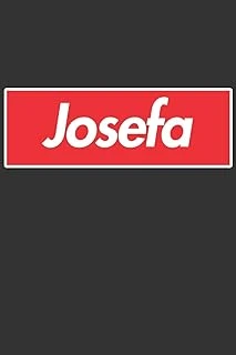 Josefa: Josefa Planner Calendar Notebook Journal, Personal Named Firstname Or Surname For Someone Called Josefa For Christmas Or Birthdays This Makes ... Personolised Custom Name Gift For Josefa ürün görseli 1