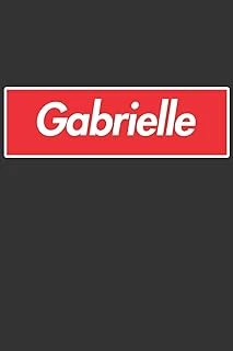 Gabrielle: Gabrielle Planner Calendar Notebook Journal, Personal Named Firstname Or Surname For Someone Called Gabrielle For Christmas Or Birthdays ... Personolised Custom Name Gift For Gabrielle ürün görseli 1