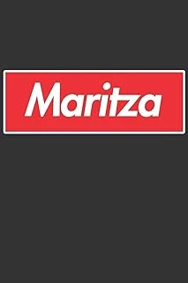Maritza: Maritza Planner Calendar Notebook Journal, Personal Named Firstname Or Surname For Someone Called Maritza For Christmas Or Birthdays This ... Personolised Custom Name Gift For Maritza ürün görseli 1