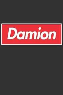 Damion: Damion Planner Calendar Notebook Journal, Personal Named Firstname Or Surname For Someone Called Damion For Christmas Or Birthdays This Makes ... Personolised Custom Name Gift For Damion ürün görseli 1