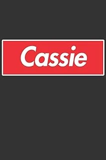 Cassie: Cassie Planner Calendar Notebook Journal, Personal Named Firstname Or Surname For Someone Called Cassie For Christmas Or Birthdays This Makes ... Personolised Custom Name Gift For Cassie ürün görseli 1
