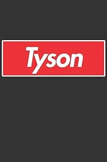 Tyson: Tyson Planner Calendar Notebook Journal, Personal Named Firstname Or Surname For Someone Called Tyson For Christmas Or Birthdays This Makes The Perfect Personolised Custom Name Gift For Tyson ürün görseli 1