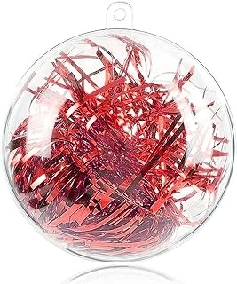 20 Adet 80 Mm Süs Topları Noel Dekorasyon Topları, Şeffaf Plastik Doldurulabilir Süs Topu, Noel Için Kendin Yap Şeffaf Plastik Toplar, Yeni Yıl Hediyesi, Düğün Ev Dekoru (7,8 Cm) ürün görseli 1