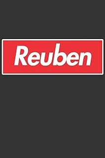 Reuben: Reuben Planner Calendar Notebook Journal, Personal Named Firstname Or Surname For Someone Called Reuben For Christmas Or Birthdays This Makes ... Personolised Custom Name Gift For Reuben ürün görseli 1