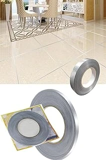 Mobee 0.5Cm 50 Metre Gri Fayans Arası Şerit Dekoratif Yapışkan Renkli Dekor Su Geçirmez Sızdırmaz 1420 ürün görseli 1