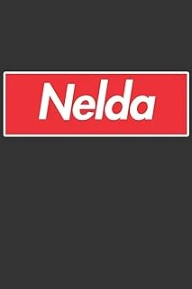 Nelda: Nelda Planner Calendar Notebook Journal, Personal Named Firstname Or Surname For Someone Called Nelda For Christmas Or Birthdays This Makes The Perfect Personolised Custom Name Gift For Nelda ürün görseli 1