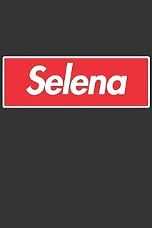 Selena: Planner Calendar Notebook Journal, Personal Named Firstname Or Surname For Someone Called For Christmas Or Birthdays This Makes ... Personolised Custom Name Gift For ürün görseli 1