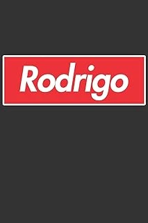 Rodrigo: Rodrigo Planner Calendar Notebook Journal, Personal Named Firstname Or Surname For Someone Called Rodrigo For Christmas Or Birthdays This ... Personolised Custom Name Gift For Rodrigo ürün görseli 1