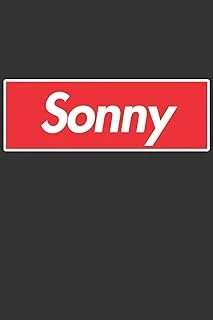 Sonny: Sonny Planner Calendar Notebook Journal, Personal Named Firstname Or Surname For Someone Called Sonny For Christmas Or Birthdays This Makes The Perfect Personolised Custom Name Gift For Sonny ürün görseli 1