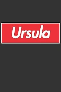 Ursula: Ursula Planner Calendar Notebook Journal, Personal Named Firstname Or Surname For Someone Called Ursula For Christmas Or Birthdays This Makes ... Personolised Custom Name Gift For Ursula ürün görseli 1