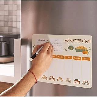 Hediyesepeti Haftalık Yemek Planlayıcı Buzdolabı Magneti ürün görseli 1