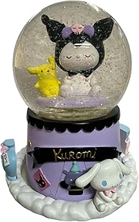 Kuromi Pompompurin Gözü Kapalı Dev Boy Işıklı Müzikli Kar Küresi ürün görseli 1
