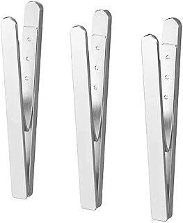 Kungsfors Manyetik Klips, Paslanmaz Çelik (Genişlik: 7 Mm (¼") Yükseklik: 8 Cm (3 ¼") Paket Miktarı: 3 Paket) ürün görseli 1