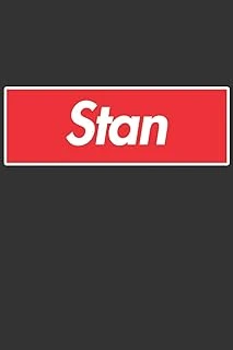 Stan: Stan Planner Calendar Notebook Journal, Personal Named Firstname Or Surname For Someone Called Stan For Christmas Or Birthdays This Makes The Perfect Personolised Custom Name Gift For Stan ürün görseli 1