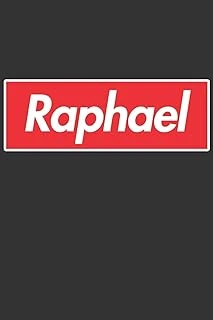 Raphael: Raphael Planner Calendar Notebook Journal, Personal Named Firstname Or Surname For Someone Called Raphael For Christmas Or Birthdays This ... Personolised Custom Name Gift For Raphael ürün görseli 1