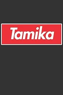 Tamika: Tamika Planner Calendar Notebook Journal, Personal Named Firstname Or Surname For Someone Called Tamika For Christmas Or Birthdays This Makes ... Personolised Custom Name Gift For Tamika ürün görseli 1