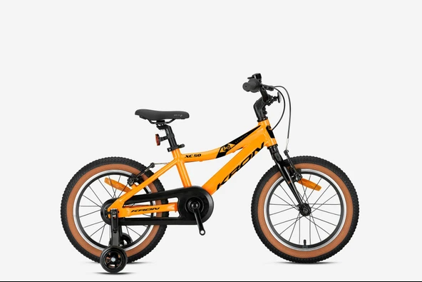 Kron XC 50 16 Jant V-Fren Alüminyum Kadro Denge Tekerlekli Turuncu-Siyah ürün görseli 1