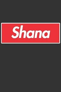 Shana: Shana Planner Calendar Notebook Journal, Personal Named Firstname Or Surname For Someone Called Shana For Christmas Or Birthdays This Makes The Perfect Personolised Custom Name Gift For Shana ürün görseli 1