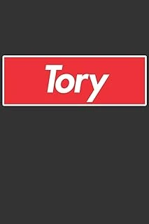 Tory: Tory Planner Calendar Notebook Journal, Personal Named Firstname Or Surname For Someone Called Tory For Christmas Or Birthdays This Makes The Perfect Personolised Custom Name Gift For Tory ürün görseli 1