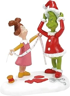 Department 56 Dr. Seuss The Grinch Village Aksesuarları Santy Suit Heykelcik Için Takılıyor, 8 Cm, Çok Renkli ürün görseli 1