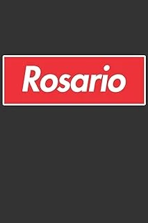 Rosario: Rosario Planner Calendar Notebook Journal, Personal Named Firstname Or Surname For Someone Called Rosario For Christmas Or Birthdays This ... Personolised Custom Name Gift For Rosario ürün görseli 1