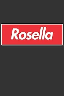 Rosella: Rosella Planner Calendar Notebook Journal, Personal Named Firstname Or Surname For Someone Called Rosella For Christmas Or Birthdays This ... Personolised Custom Name Gift For Rosella ürün görseli 1