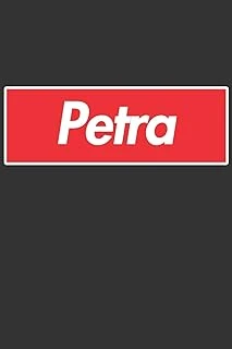 Petra: Petra Planner Calendar Notebook Journal, Personal Named Firstname Or Surname For Someone Called Petra For Christmas Or Birthdays This Makes The Perfect Personolised Custom Name Gift For Petra ürün görseli 1