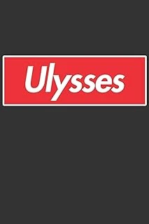 Ulysses: Ulysses Planner Calendar Notebook Journal, Personal Named Firstname Or Surname For Someone Called Ulysses For Christmas Or Birthdays This ... Personolised Custom Name Gift For Ulysses ürün görseli 1