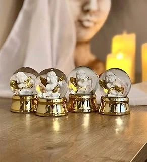 Giftmoda Altınyaldızlı Mini Kar Küresi ürün görseli 1