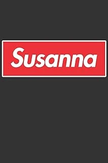 Susanna: Susanna Planner Calendar Notebook Journal, Personal Named Firstname Or Surname For Someone Called Susanna For Christmas Or Birthdays This ... Personolised Custom Name Gift For Susanna ürün görseli 1