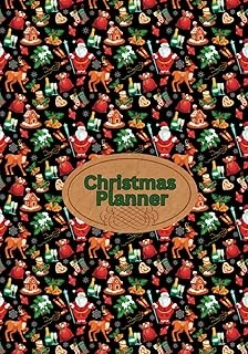 Christmas Planner: Santa, Reindeer, Gingerbread House And Tree Print ürün görseli 1