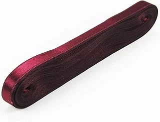 Bordo Saten Kurdela 1 Cm. X 10 Metre (Bordo) ürün görseli 1