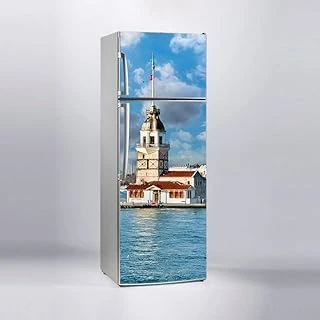 Buzdolabı Sticker Kaplama Dolap Kaplama Etiketi Kız Kulesi ürün görseli 1